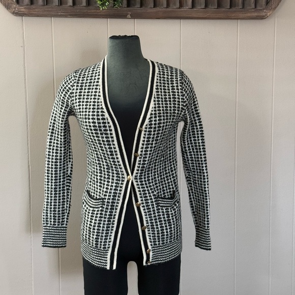 J. Crew Sweaters - J. Crew • 100% Merino Wool Gold Button Cardigan Sweater